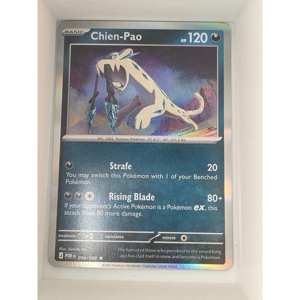 Chien-Pao 054/088 Rare Perfect Order Pokemon Reverse Holo Near Mint